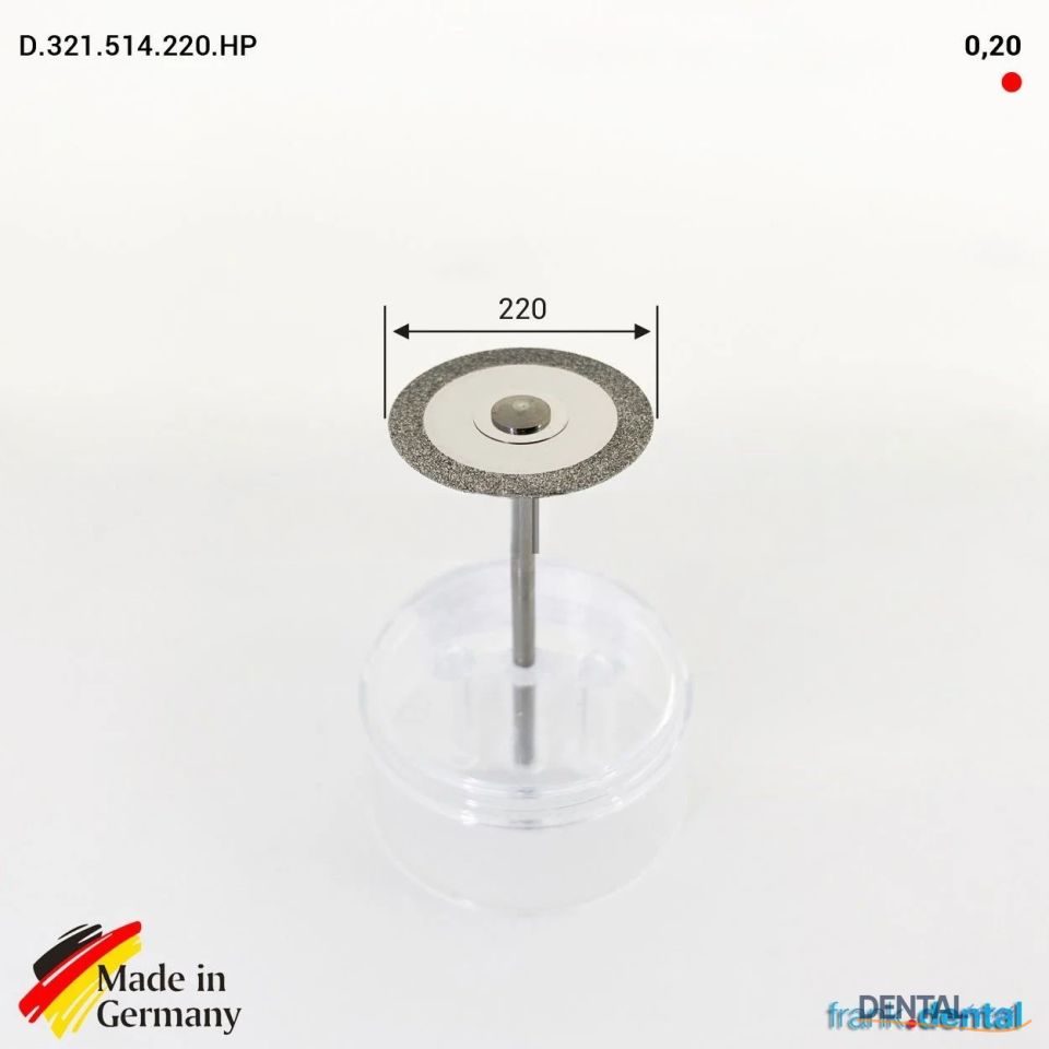 Ortho Diamond Disc Arayüz Separe - Çift Taraflı Aşındırma