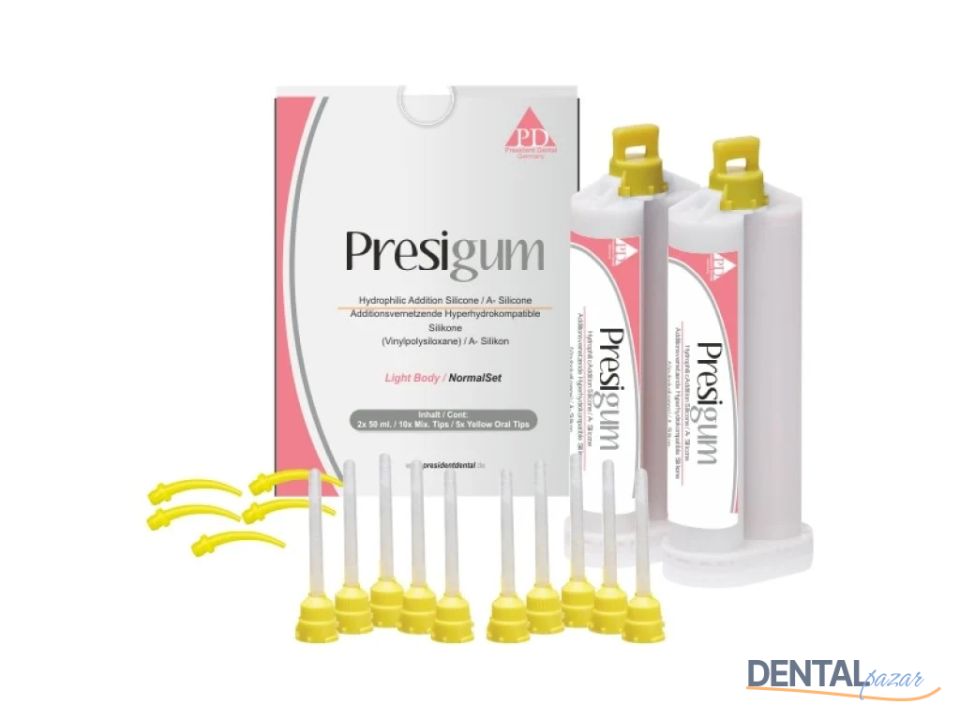 Presigum Light Silikon 2x50 ml 2.ölçü