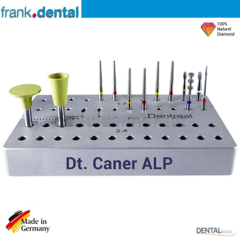 Dt.Caner ALP Porselen Laminate Veneer Preparation Frez Seti