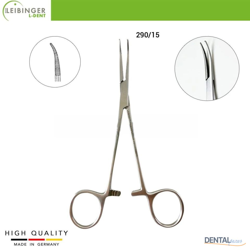 Halstead Mosquito Hemostatik Pens Forceps Eğri