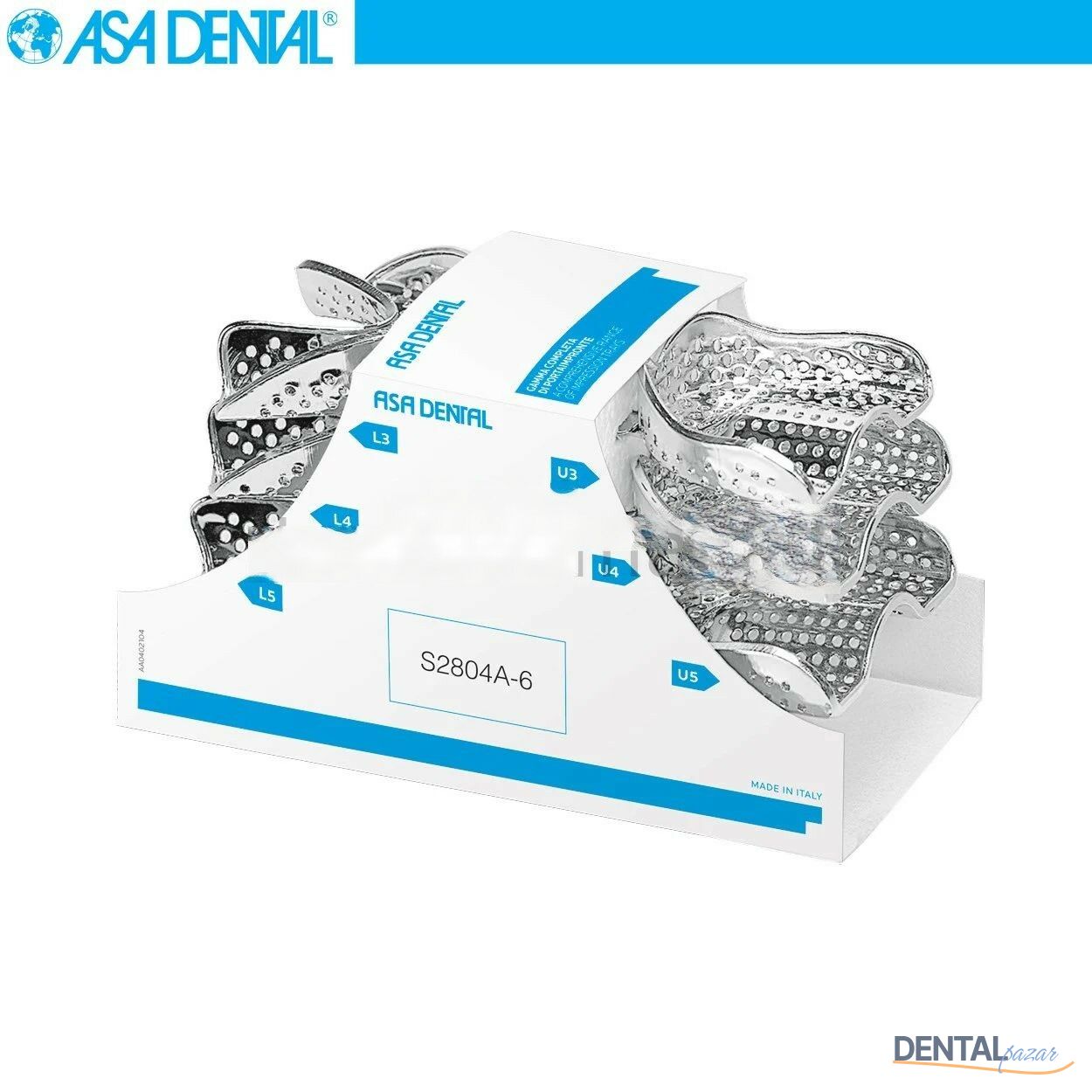 Rimloklu Ölçü Kaşığı - Delikli - Dişli 6'lı Set