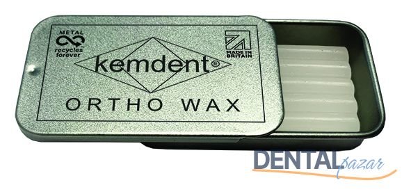 Orthodonti Mumu - Diş Teli Mumu - Ortho Wax 50'li Metal Kutu