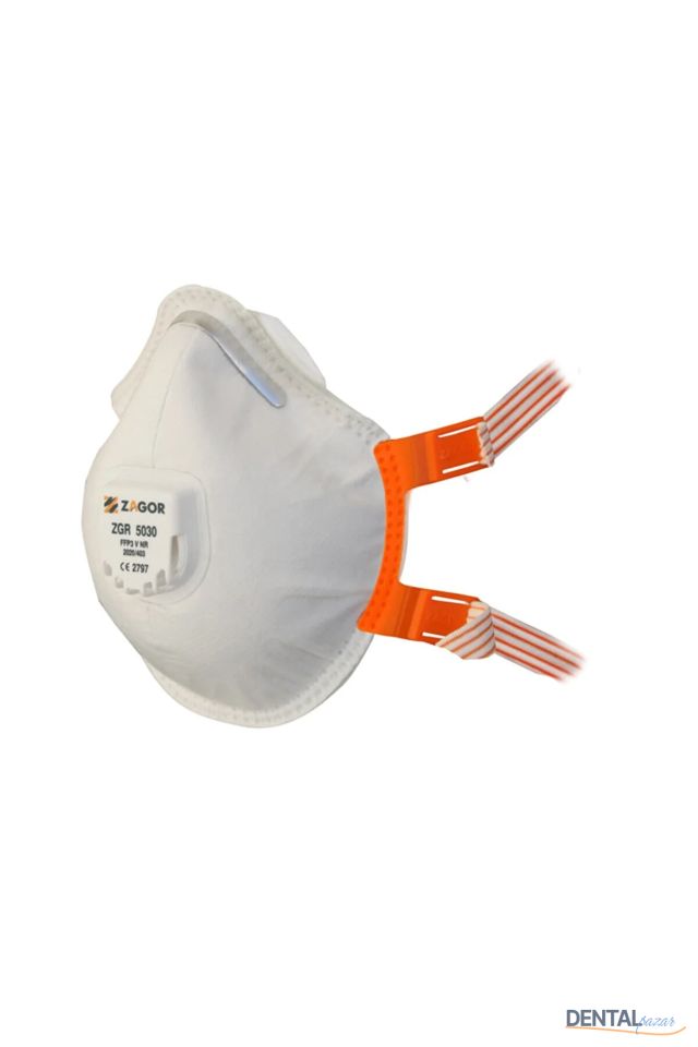 Zagor 5030 FFP3 Ventilli Solunum Maskesi - 10 Adet
