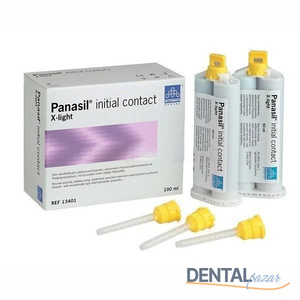 Panasil İnital Contact 2x50 ml A Tipi Silikon 2.ölçü