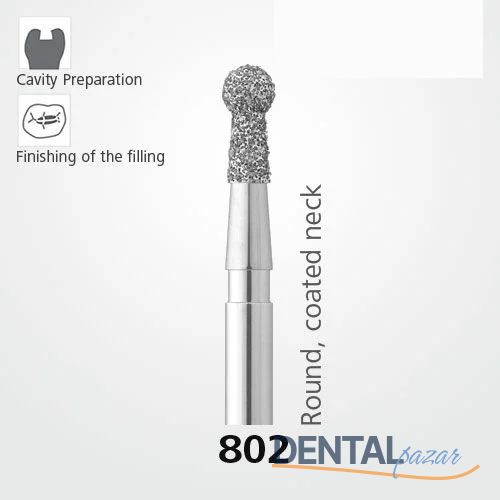 802 Sentetik Elmas Frez - 5 Adet