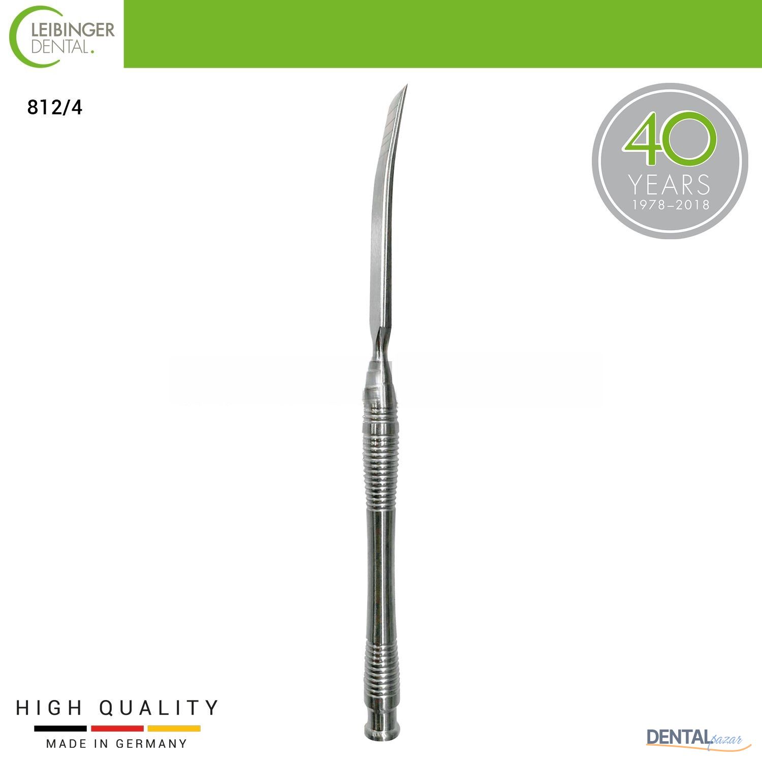 Ergodesign Chisel Osteotom Keski Eğri - 17 cm