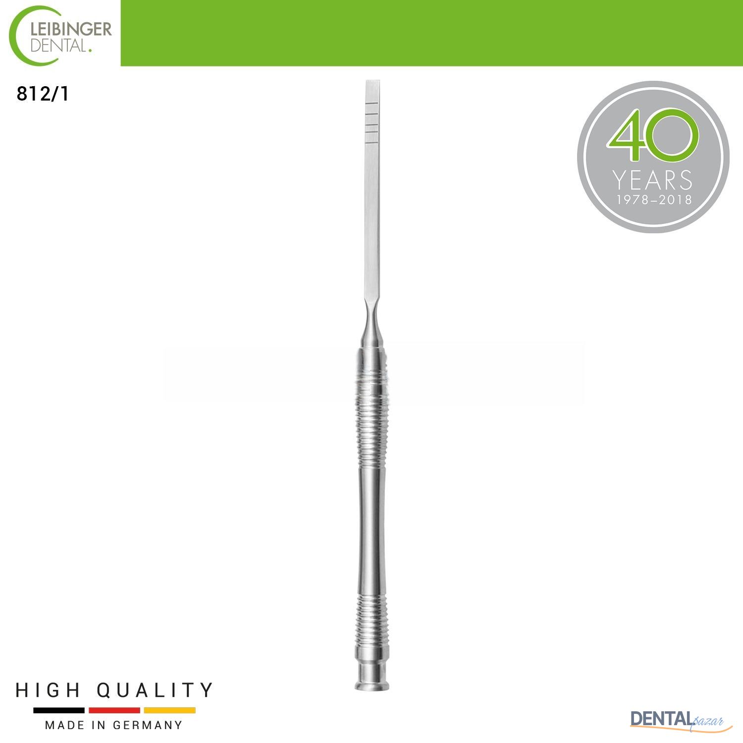 Ergodesign Chisel Osteotom Keski Düz - 17 cm