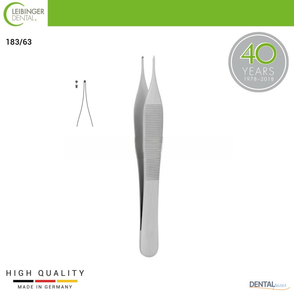 Adson - Micro Cerrahi Doku Pensi - 12 cm