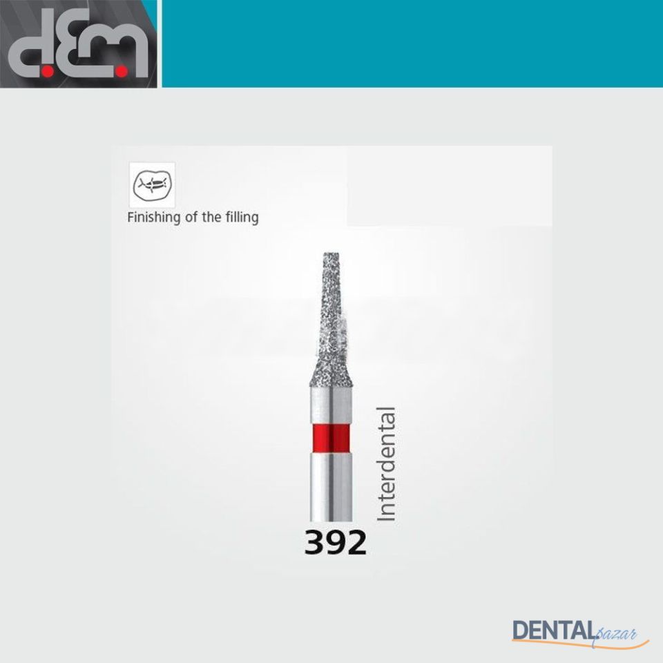 DX Sentetik Elmas Frez - 392 - İğne Uç - 10 Adet