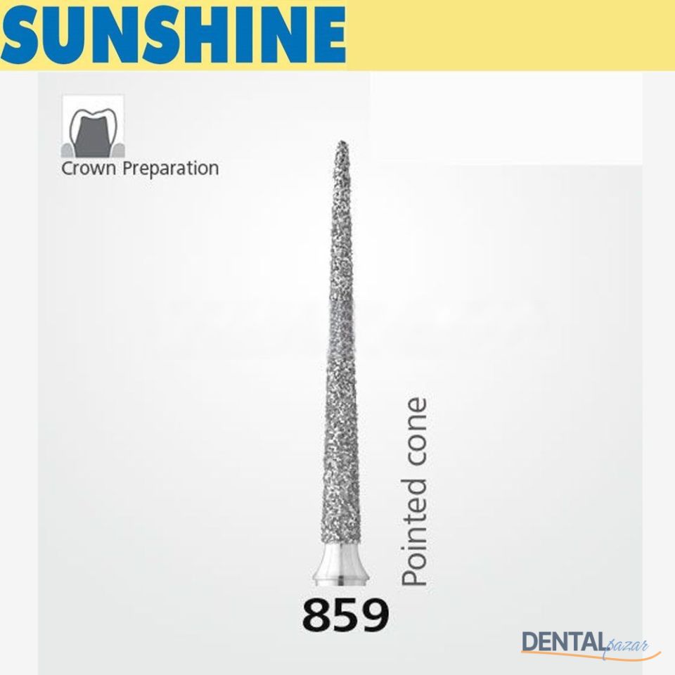 859 Sentetik Elmas Frez - 5 Adet - İğne Uç