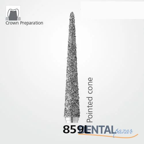 859L Sentetik Elmas Frez - 5 Adet - İğne Uç