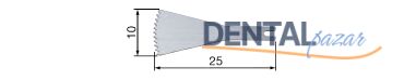SGT-2E Cerrahi Testere Piyasemeni Ucu 10 Ad