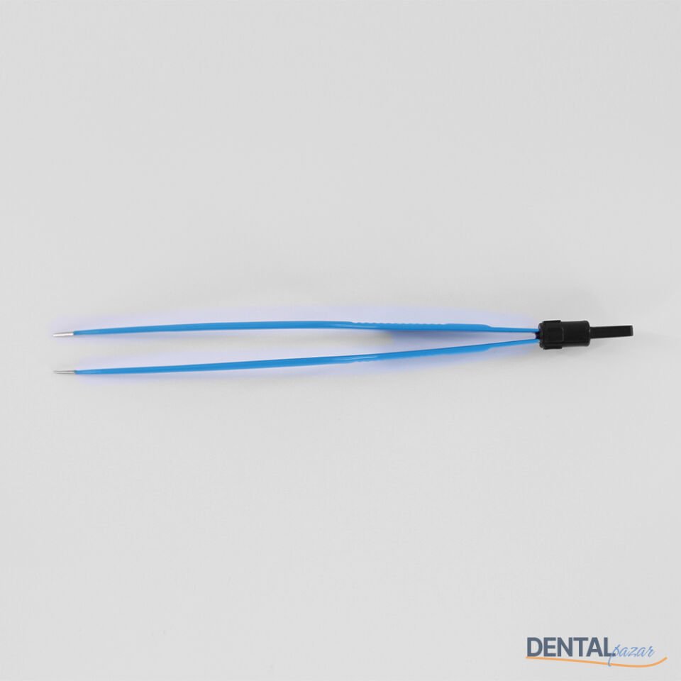 Surtron Bipolar Açılı Forceps 20 Cm