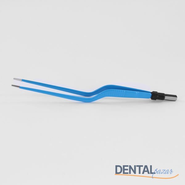 Surtron Bipolar Açılı Forceps 20 Cm