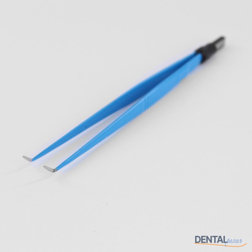 Surtron Bipolar Kavisli Forceps 20 Cm
