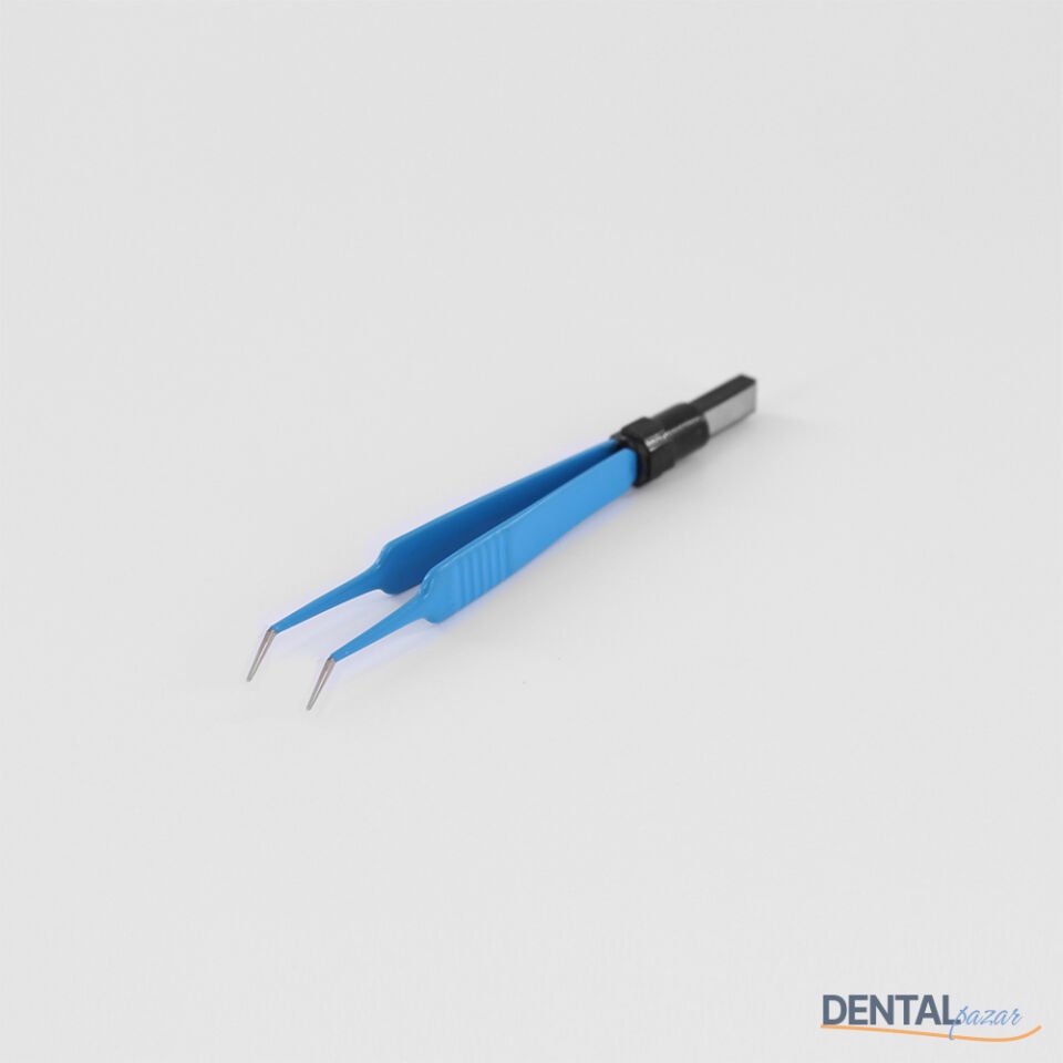 Surtron Bipolar Kavisli Forceps 11,5 Cm