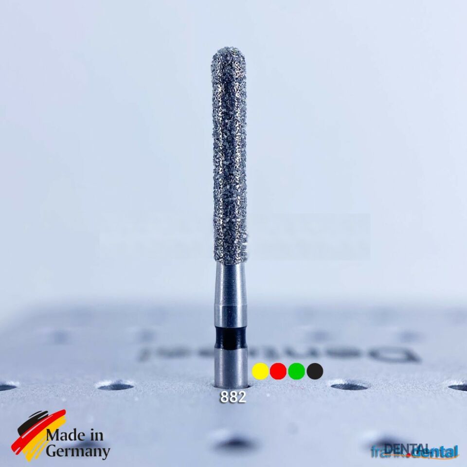 Doğal Elmas Frez - 882 - Silindir - 5 Adet