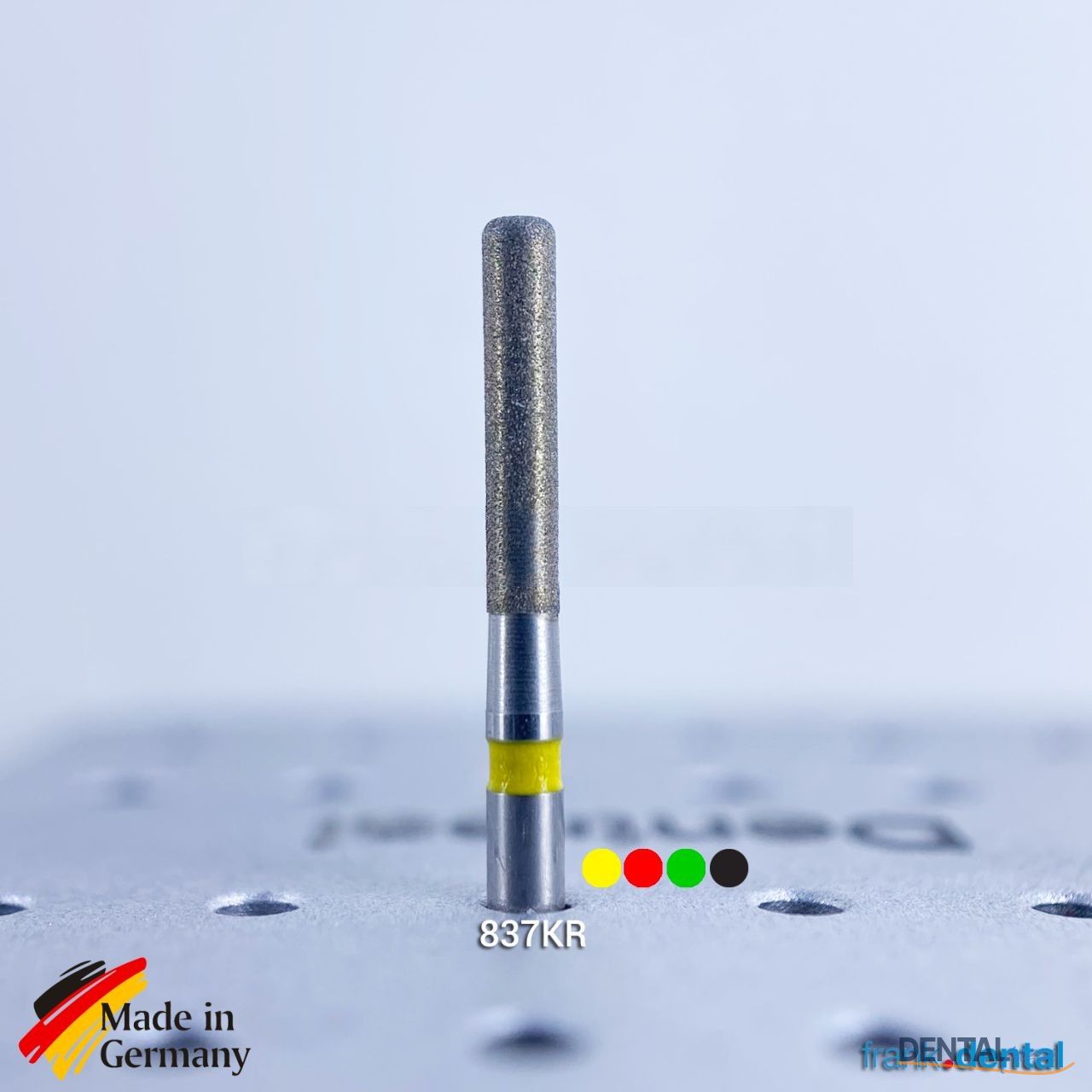 Doğal Elmas Frez - 837KR - Silindir - 5 Adet