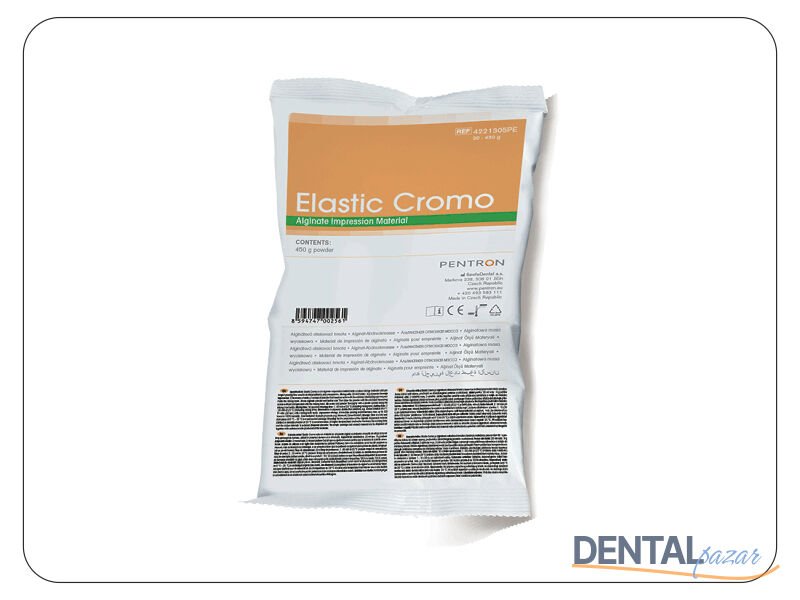 Elastic Cromo Aljinat Ölçü Materyali 20 Adet