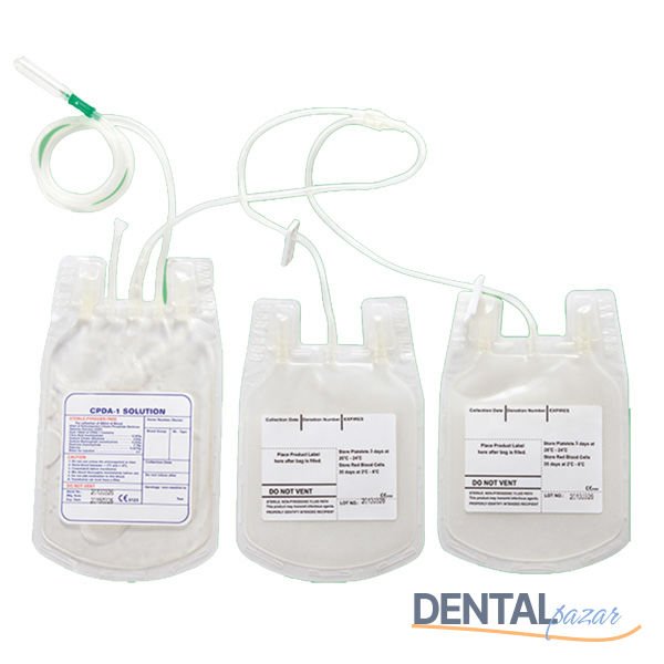 Üçlü Kan Torbası 450 ML.2X300ML - 100 Adet