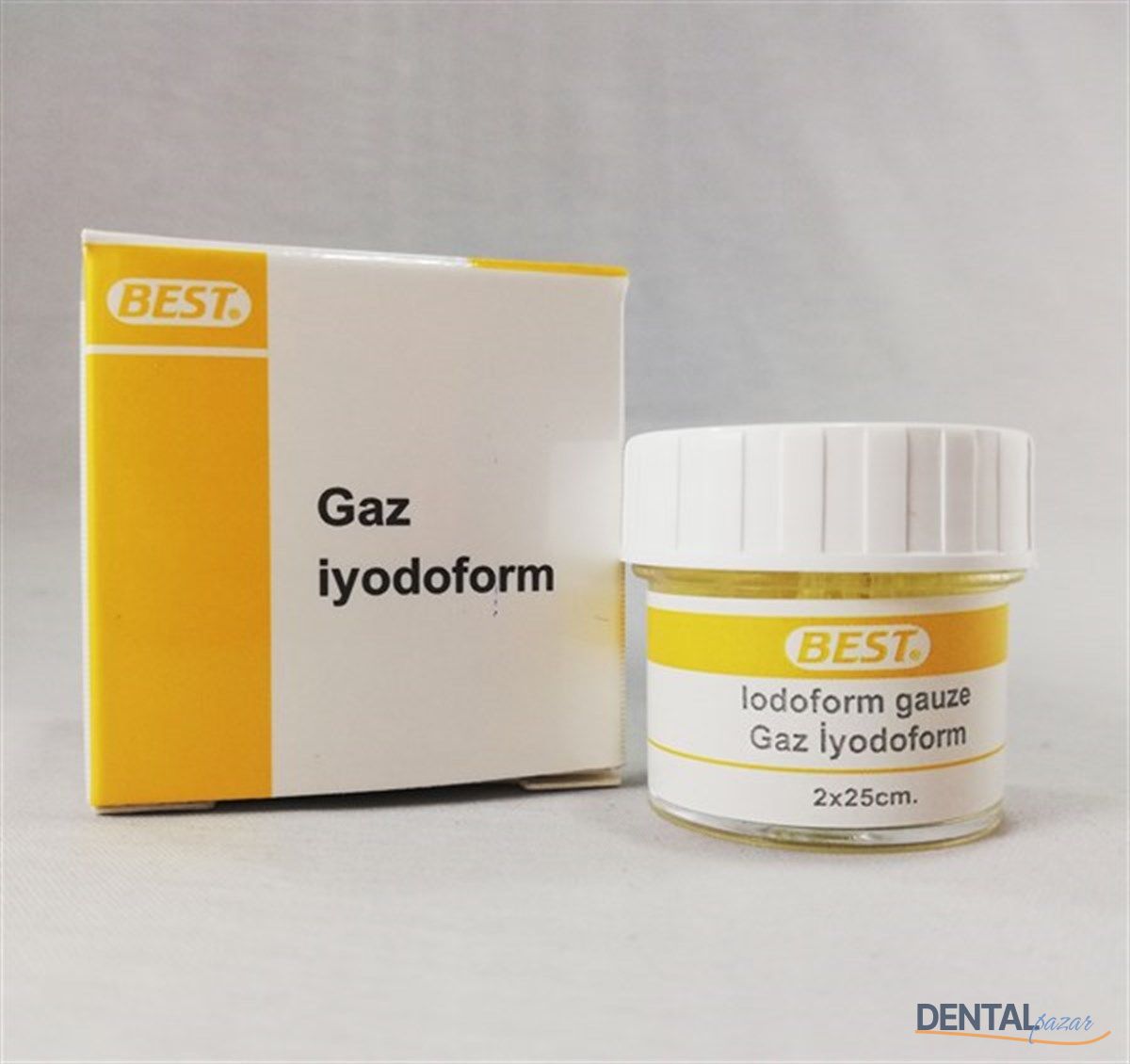 İodoform Emdirilmiş Gaz Tampon 2*25 cm