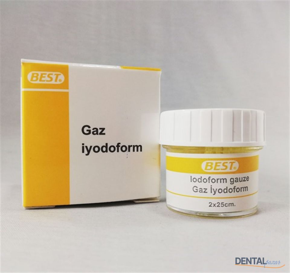 İodoform Emdirilmiş Gaz Tampon 2*25 cm