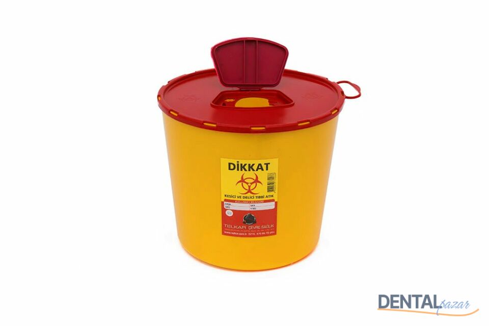 Tıbbi Atık Kovası 5 Lt - 25 Adet