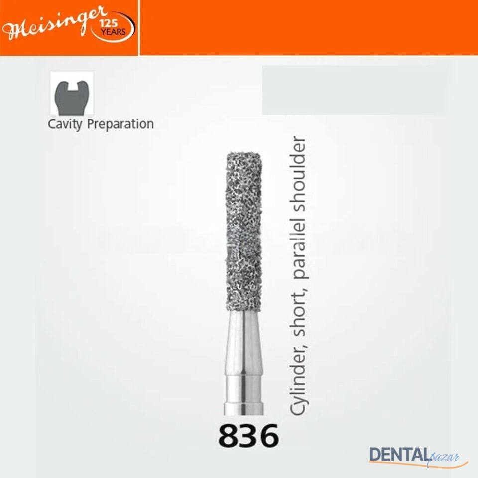 836 Sentetik Elmas Frez - 5 Adet - Silindir