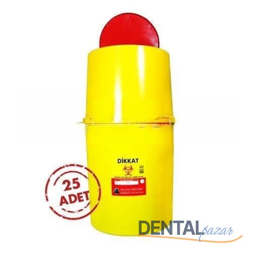 Tıbbi Atık Kovası 30 Lt - 25 Adet