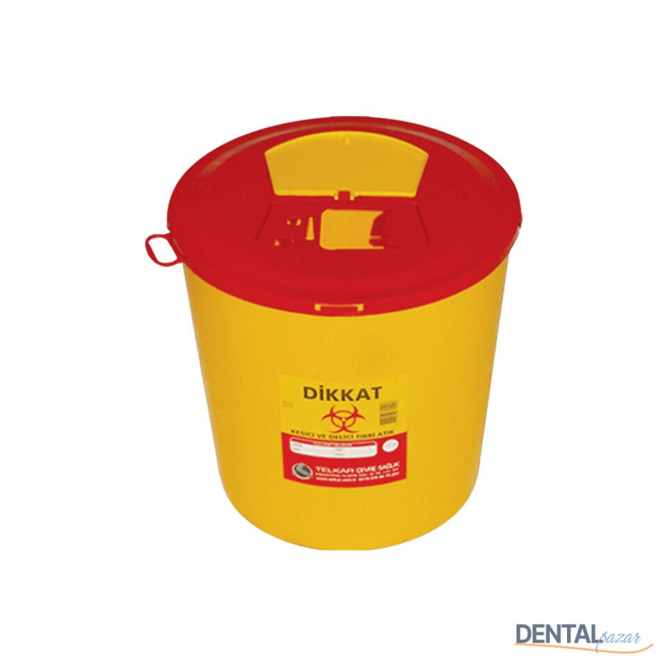 Tıbbi Atık Kovası 12 Lt - 25 Adet