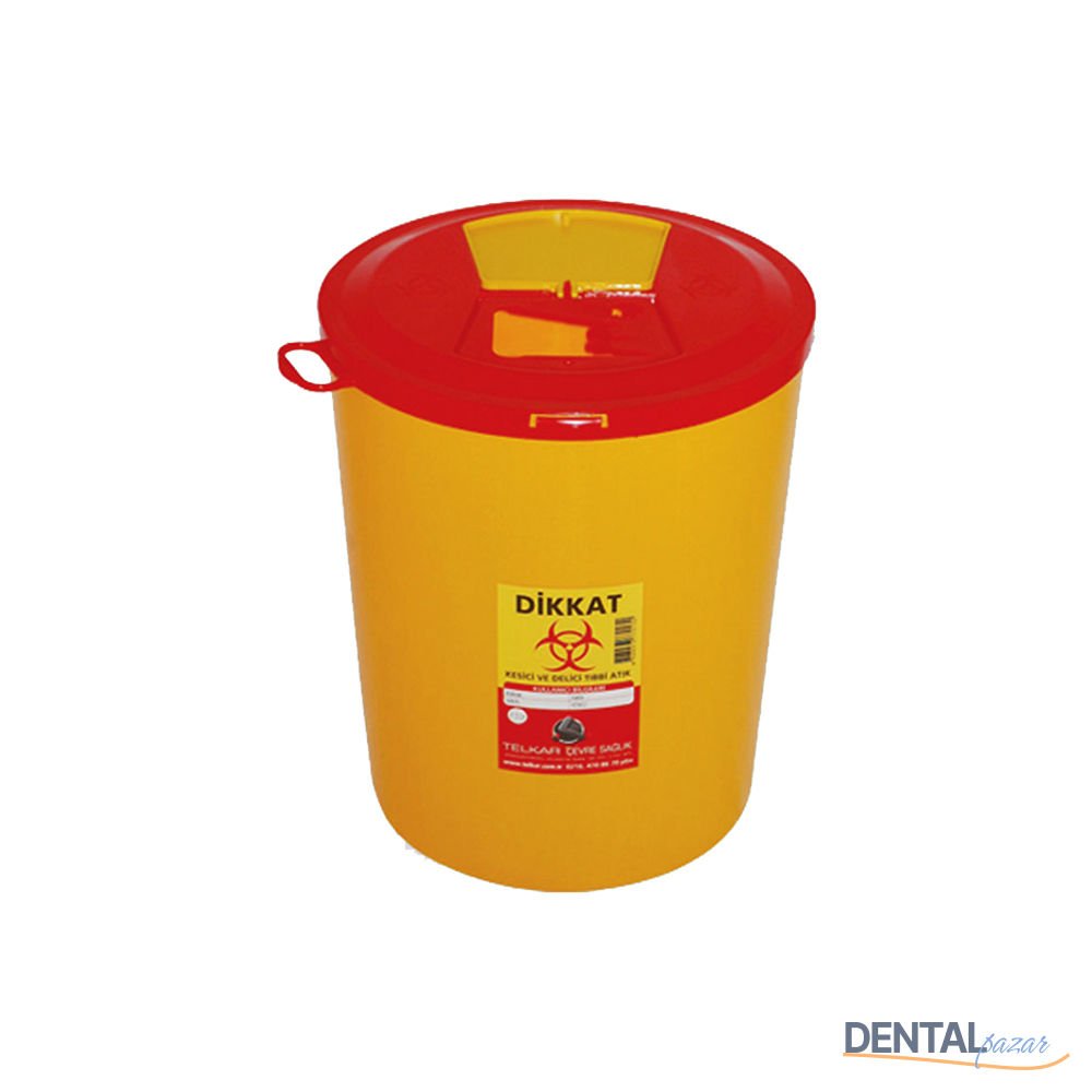 Tıbbi Atık Kovası 8 Lt - 50 Adet