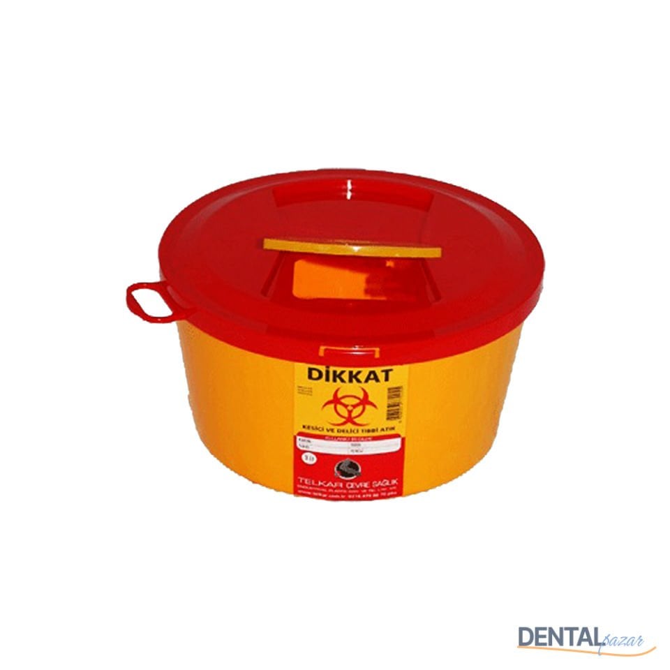 Tıbbi Atık Kovası 3 Lt - 50 Adet
