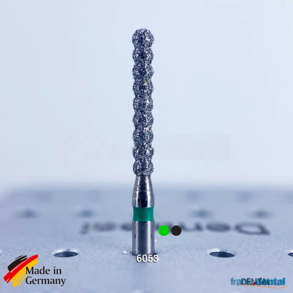 Doğal Elmas Frez - Sipiral - 6053 - 5 Adet