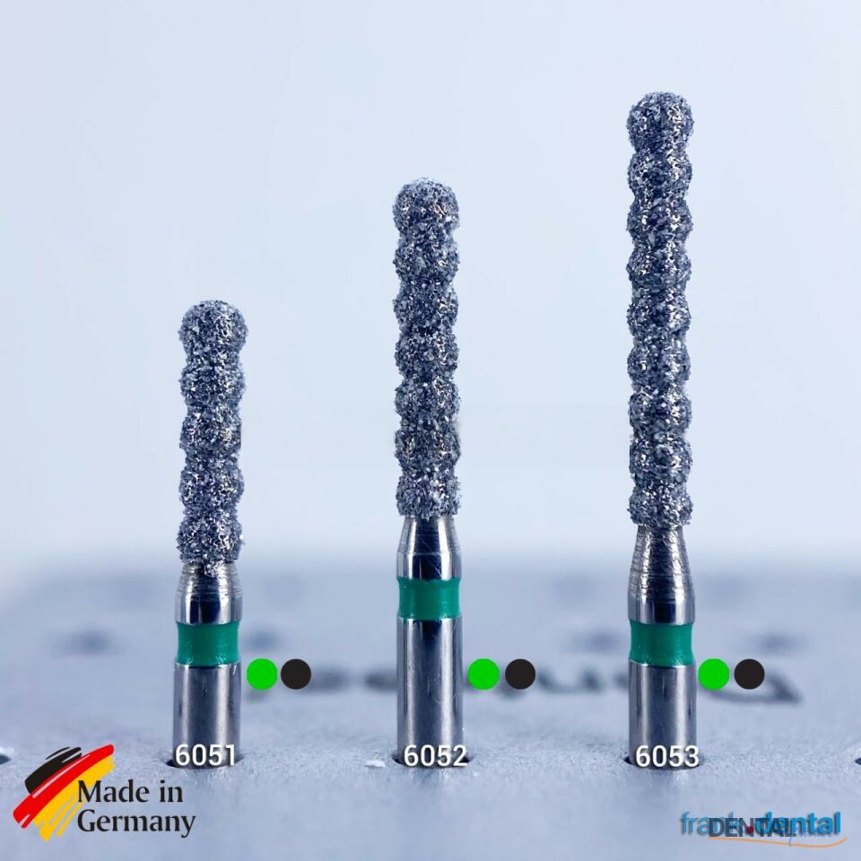 Doğal Elmas Frez - Sipiral - 6051 - 5 Adet