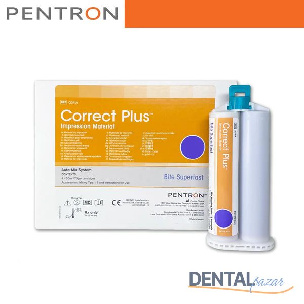 Correct Plus Bite Super Fast Kapanış Silikonu 4x50 ml ***
