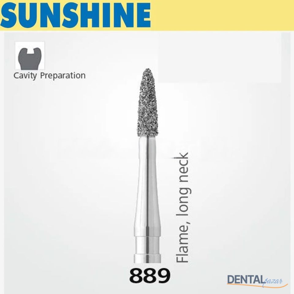 889 Sentetik Elmas Frez - 5 Adet