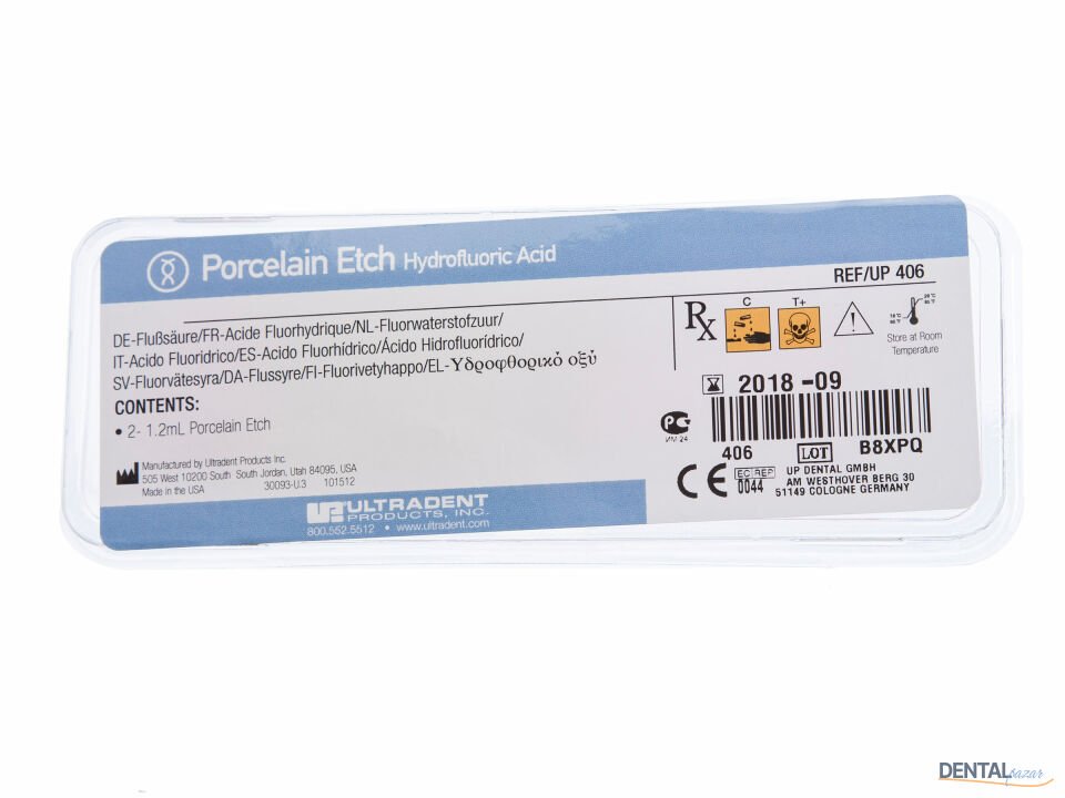 Porselen Etch - Porselen Asiti - 2*1,2ml