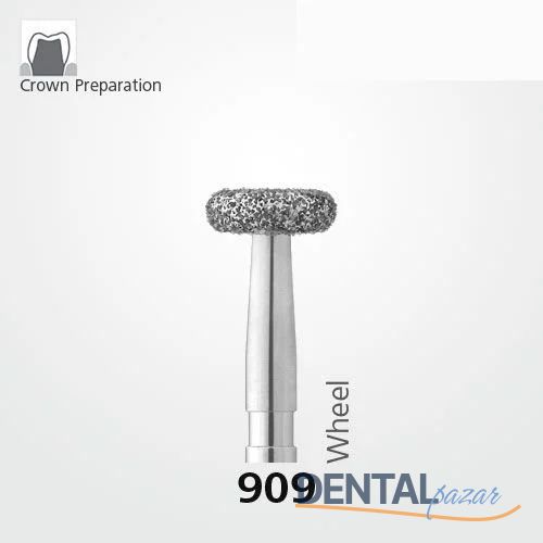 909 Sentetik Elmas Frez - 2 Adet - Tekerlek