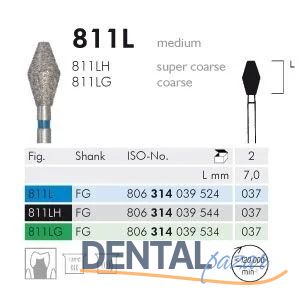 811L Sentetik Elmas Frez 2 Adet