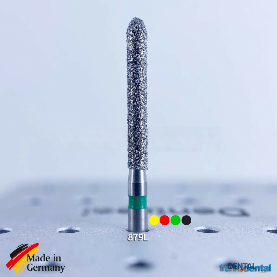 Doğal Elmas Frez - 879L - Silindir Chamfer - 5 Adet
