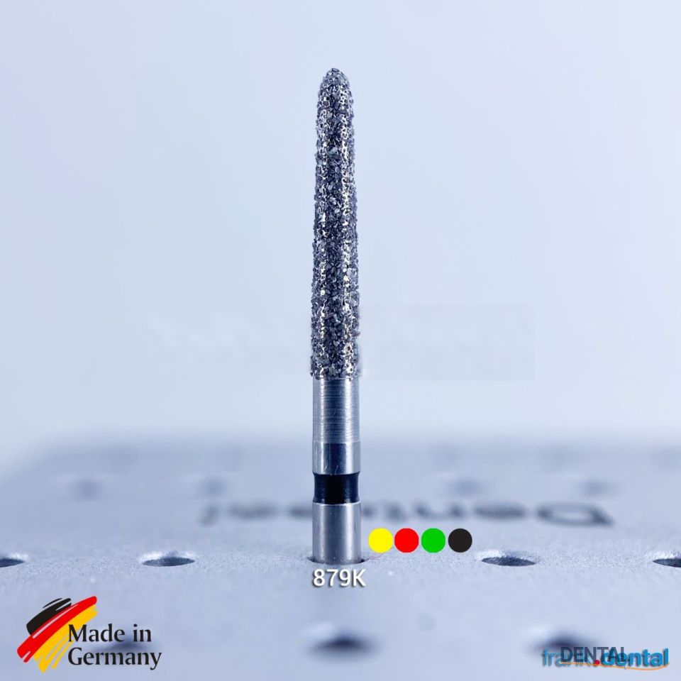 Doğal Elmas Frez - 879K - Konik Chamfer - 5 Adet