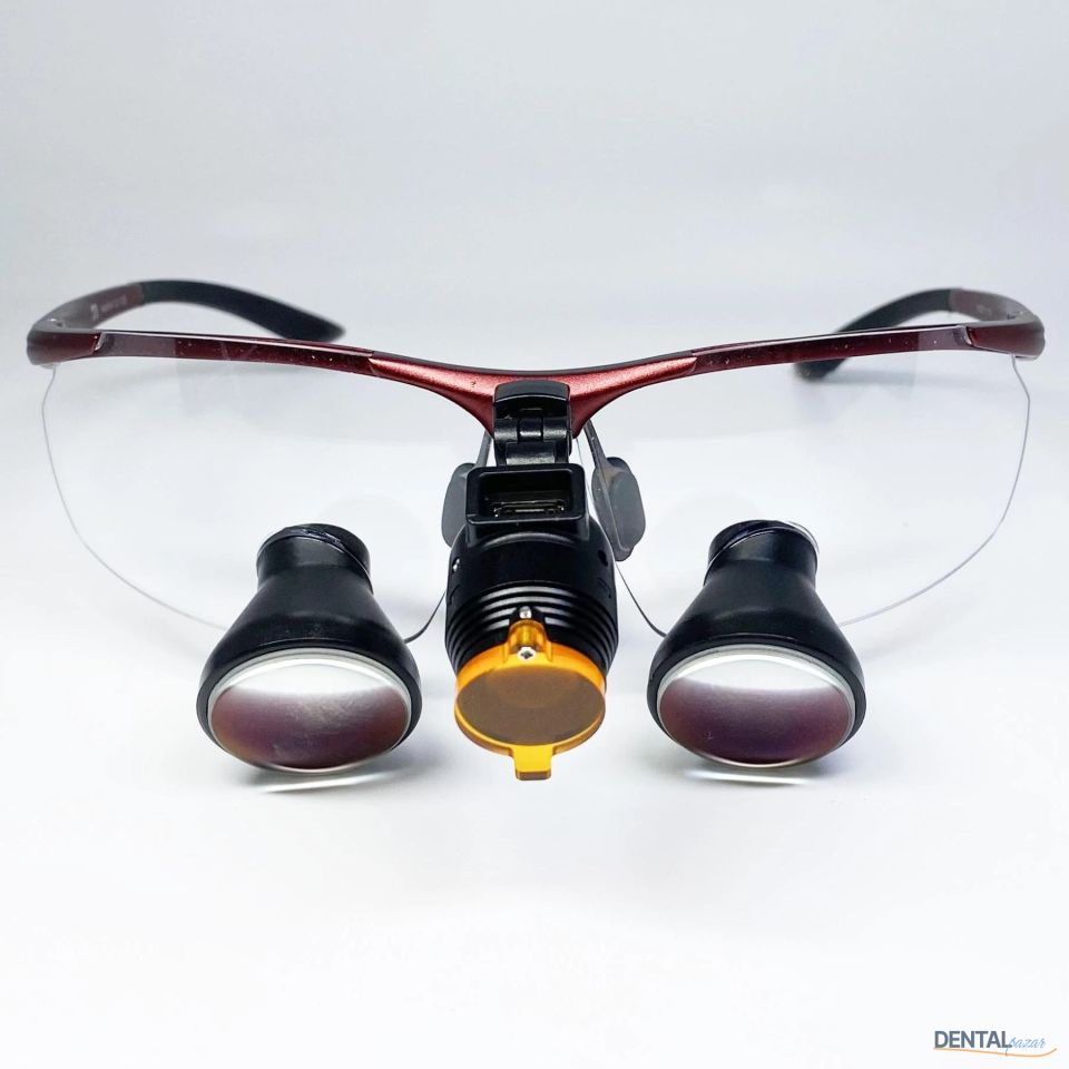 3.5x Büyütmeli Kablolu Işıklı Spor Custom Loupe