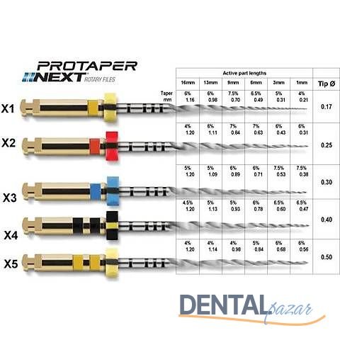 Protaper Next Gutta Perca