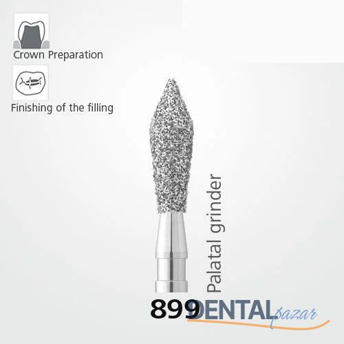 899 Sentetik Elmas Frez - 5 Adet - Labut - Occlusal