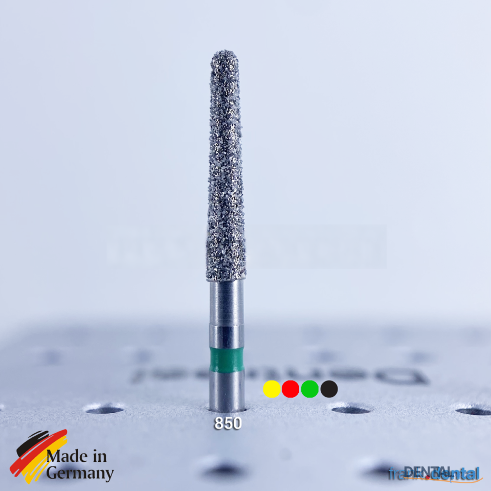 Doğal Elmas Frez - 850 - Konik - 5 Adet