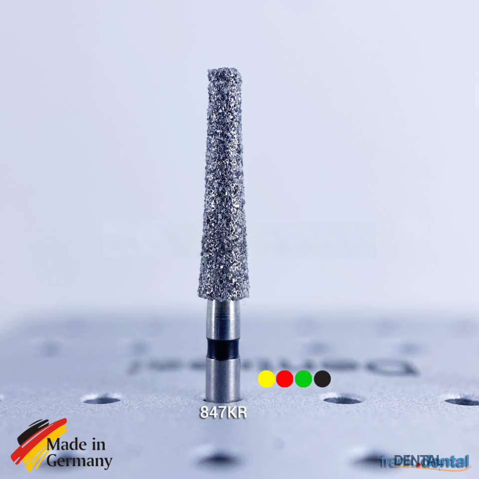 Doğal Elmas Frez - 848 - Konik - 5 Adet