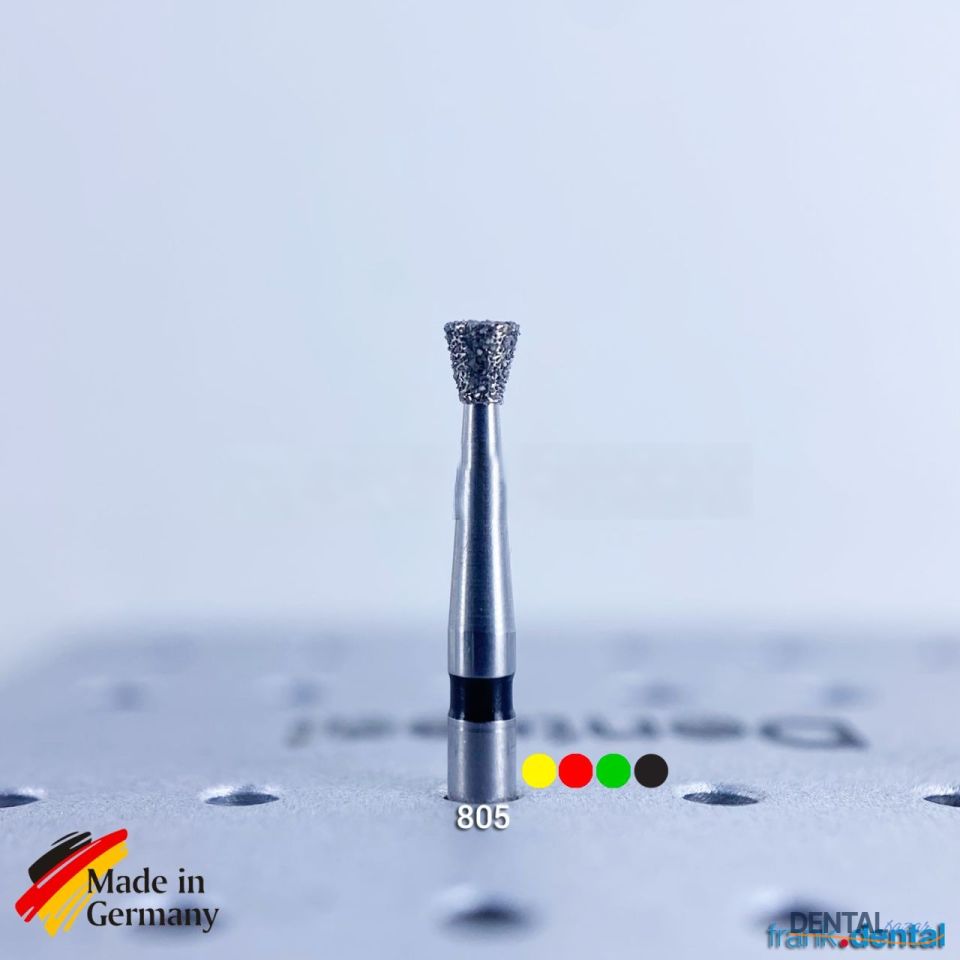 Doğal Elmas Frez - 805 - Ters Konik - 5 Adet