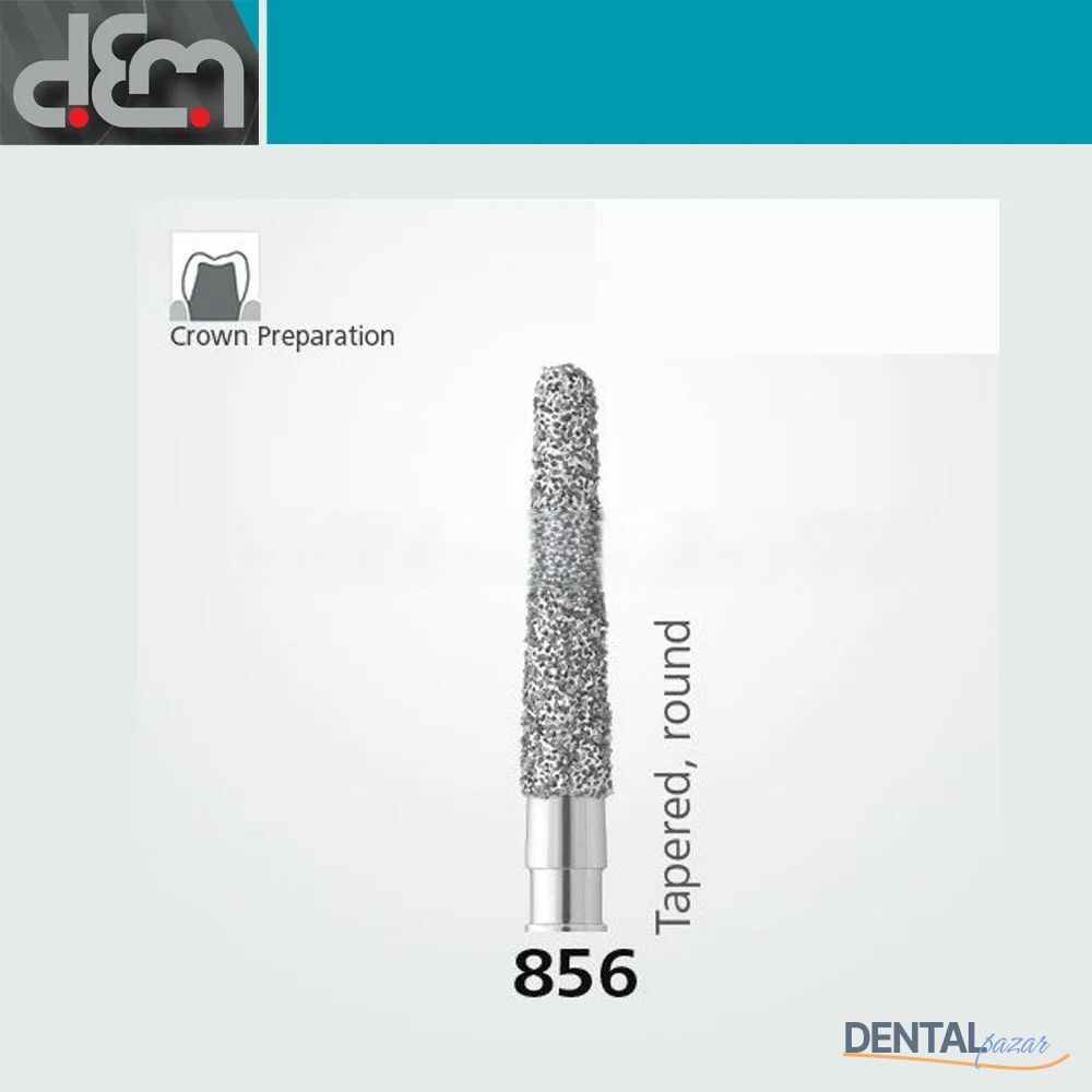DX Sentetik Elmas Frez - 856 - Konik - 10 Adet
