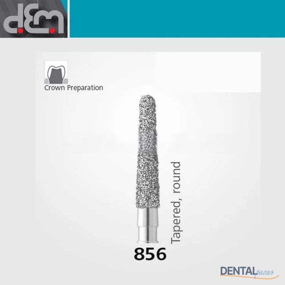 DX Sentetik Elmas Frez - 855 - Konik - 10 Adet