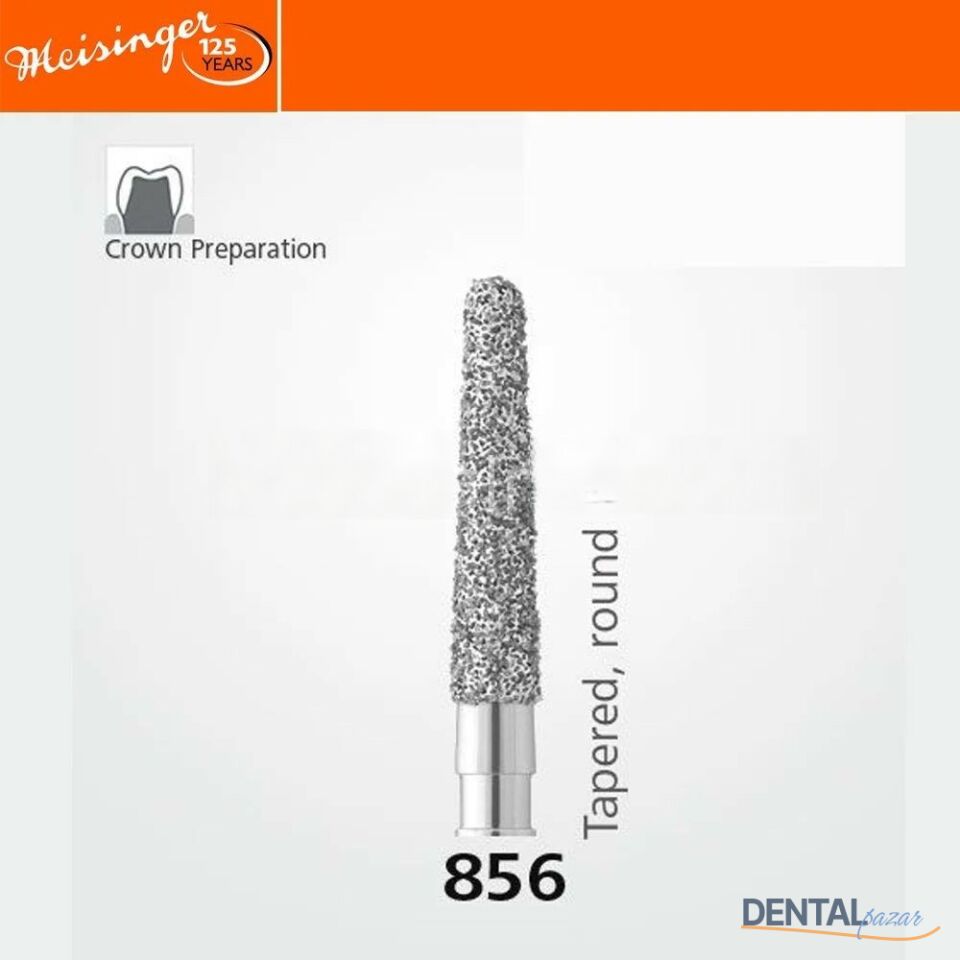 856 Sentetik Elmas Frez - 5 Adet - Konik
